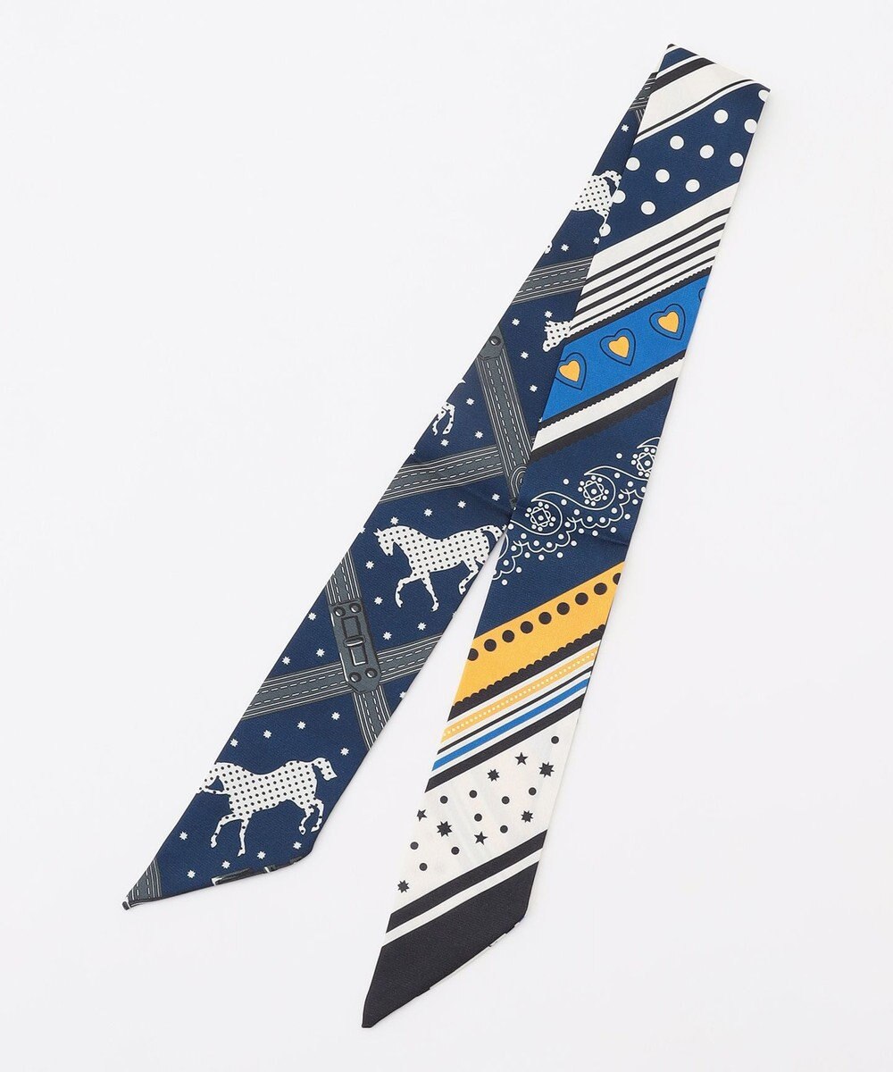 組曲 ホースアンドドットタイスカーフ 