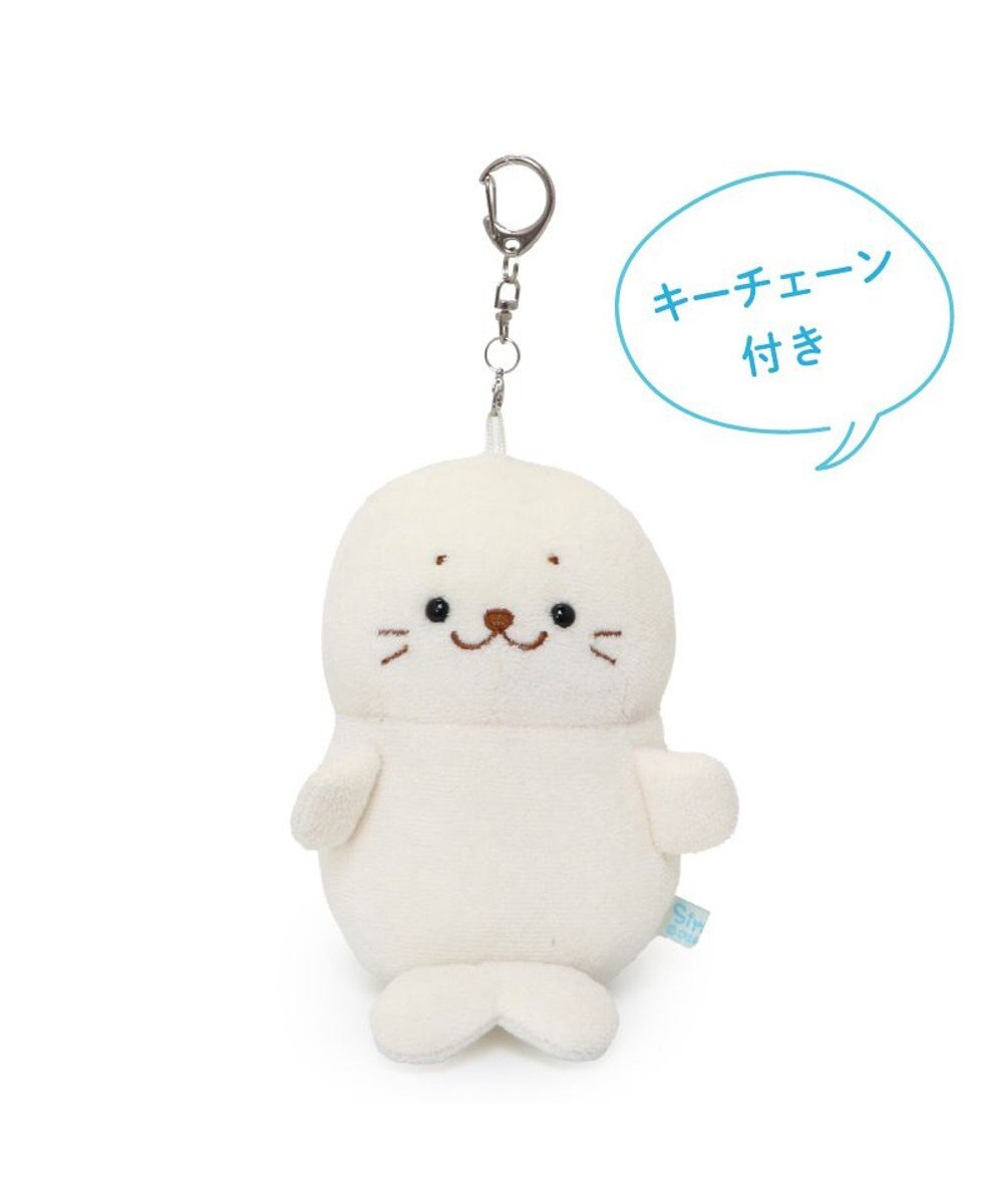 Mother garden しろたん ついてきちゃうしろたん 《 のんびりついたん 》マスコットキーホルダー 