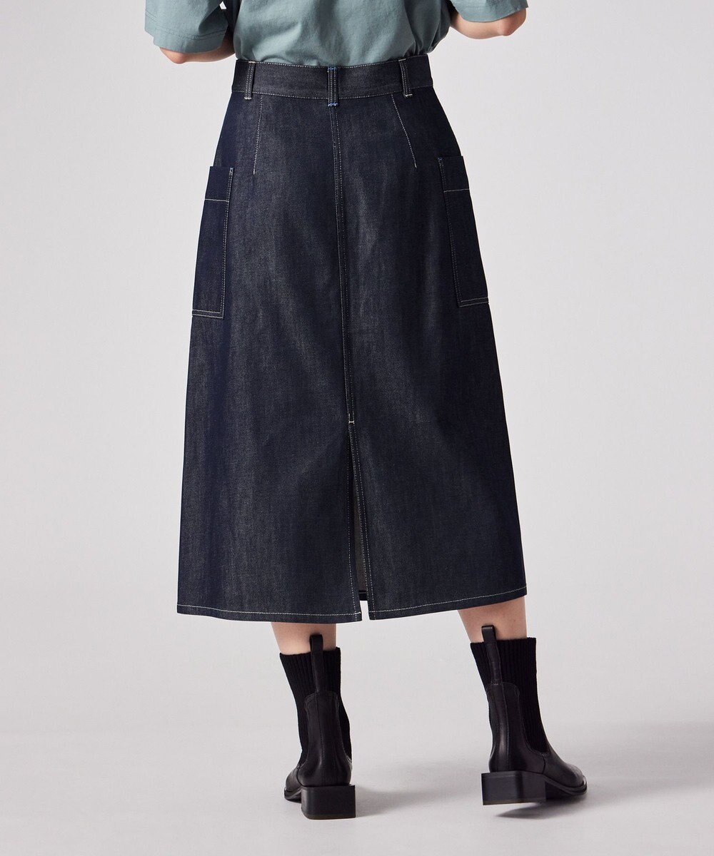 Paul Smith コントラストステッチ デニムスカート 