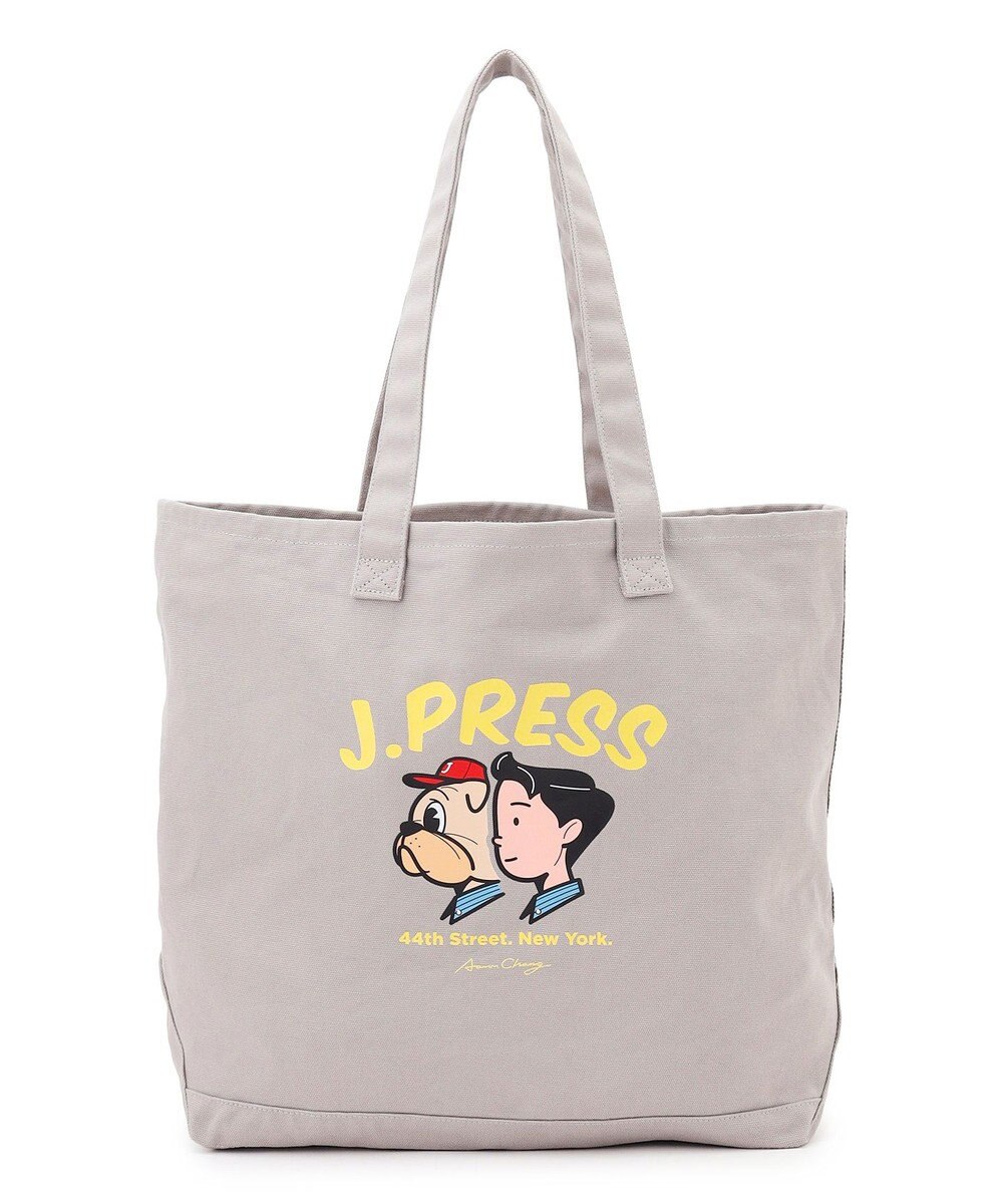 J.PRESS MEN 【AaronChang】【UNISEX】コットンキャンバス トートバック 