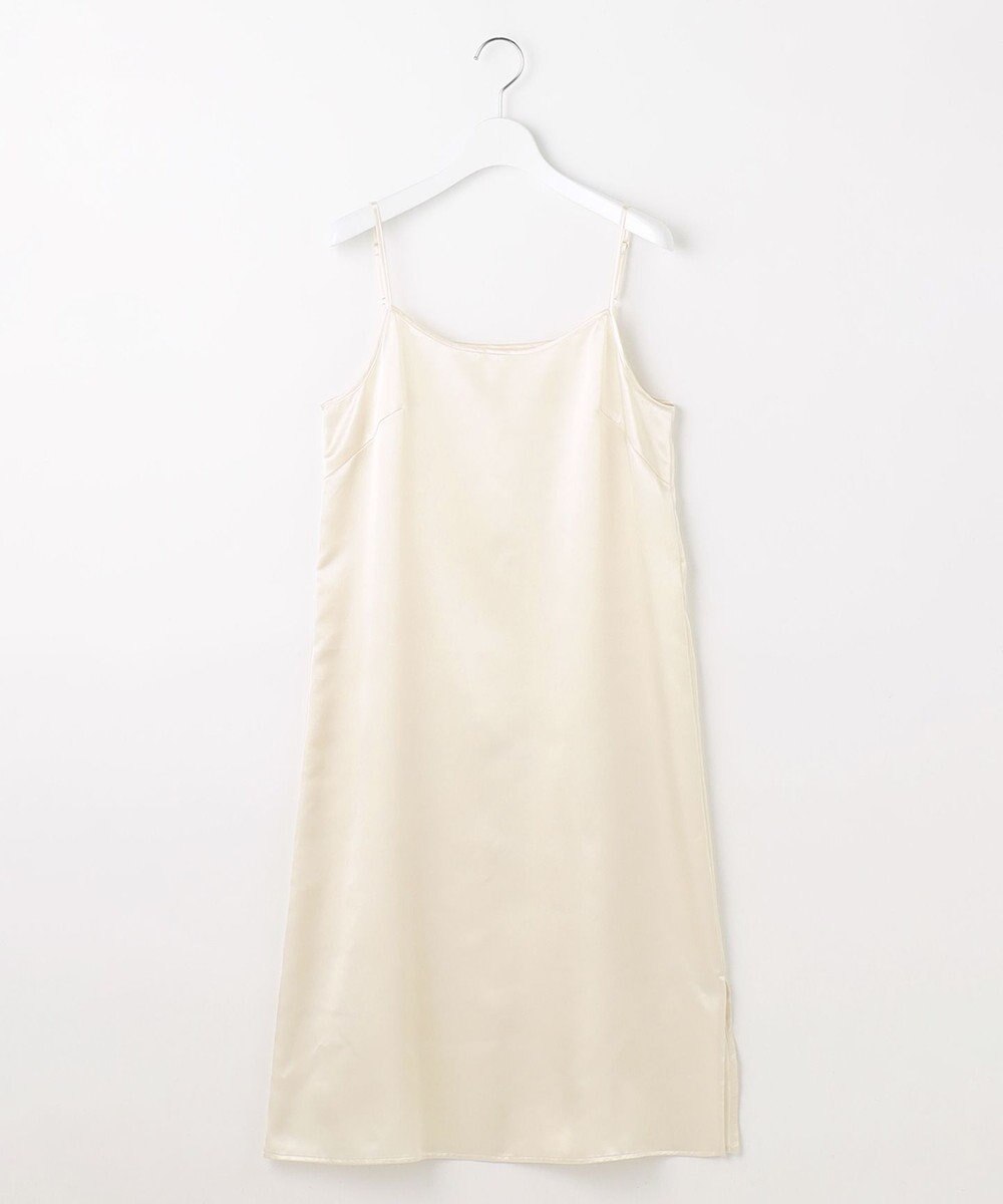 自由区 L シルキータッチティアード ドレス 