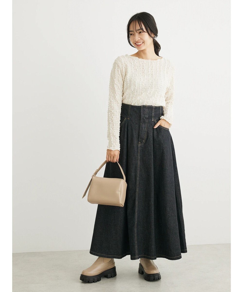 Green Parks ・ＳＵＧＡＲ　ＳＰＯＯＮ　コルセット風フレアスカート 