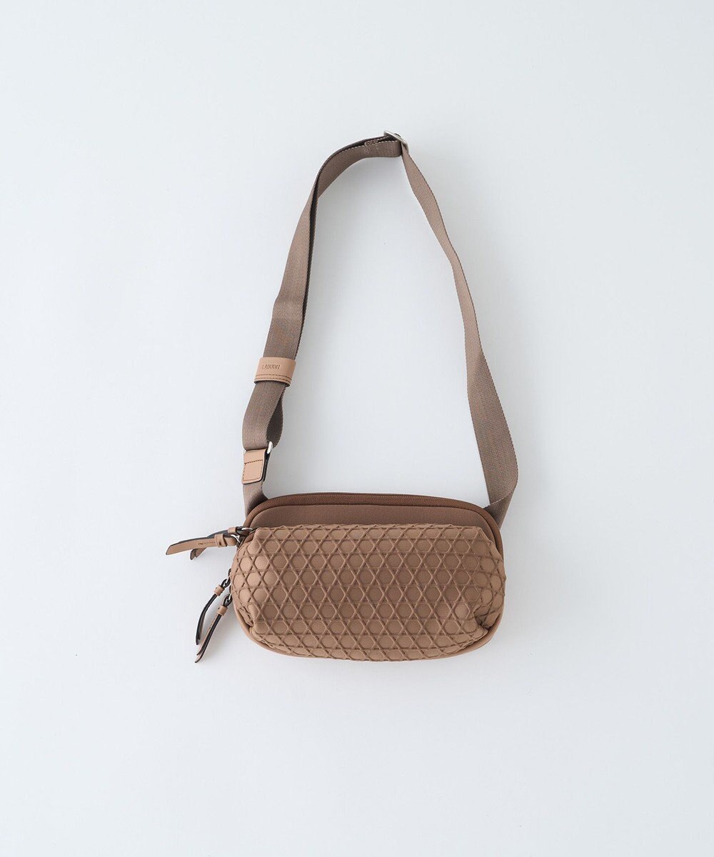 MIYABIYA LAQUOH【撥水加工】篭目柄エンボスボンディング2WAYショルダー 