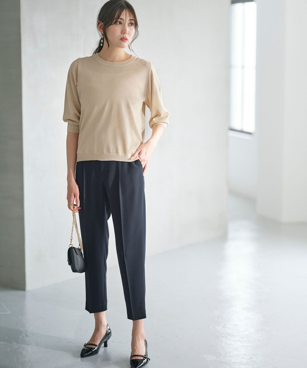 ANY SIS 【洗える】ラメ プルオーバー 