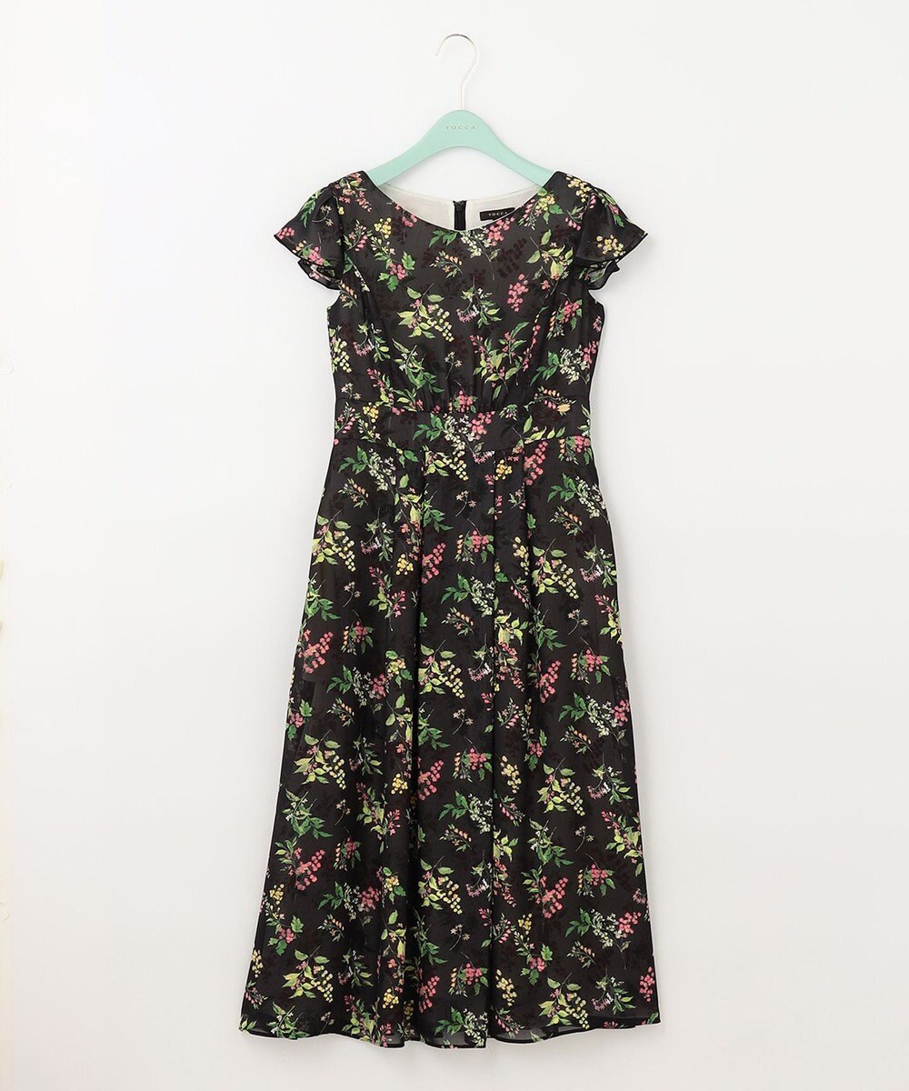 TOCCA 【洗える！】WATERCOLOR HARMONY ロングドレス 