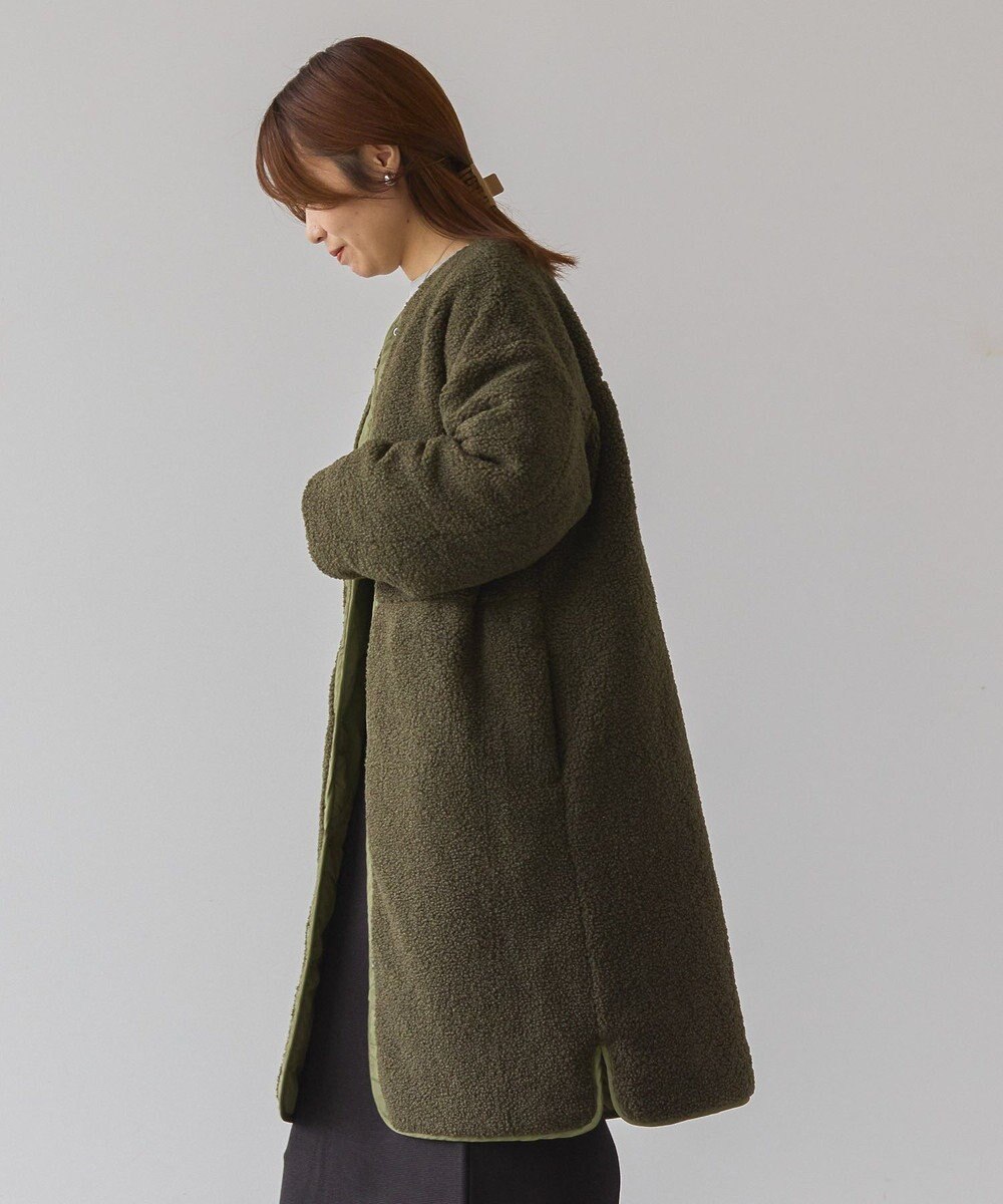 AMERICAN HOLIC 【WEB限定】あったかリバーシブルキルティングコート 