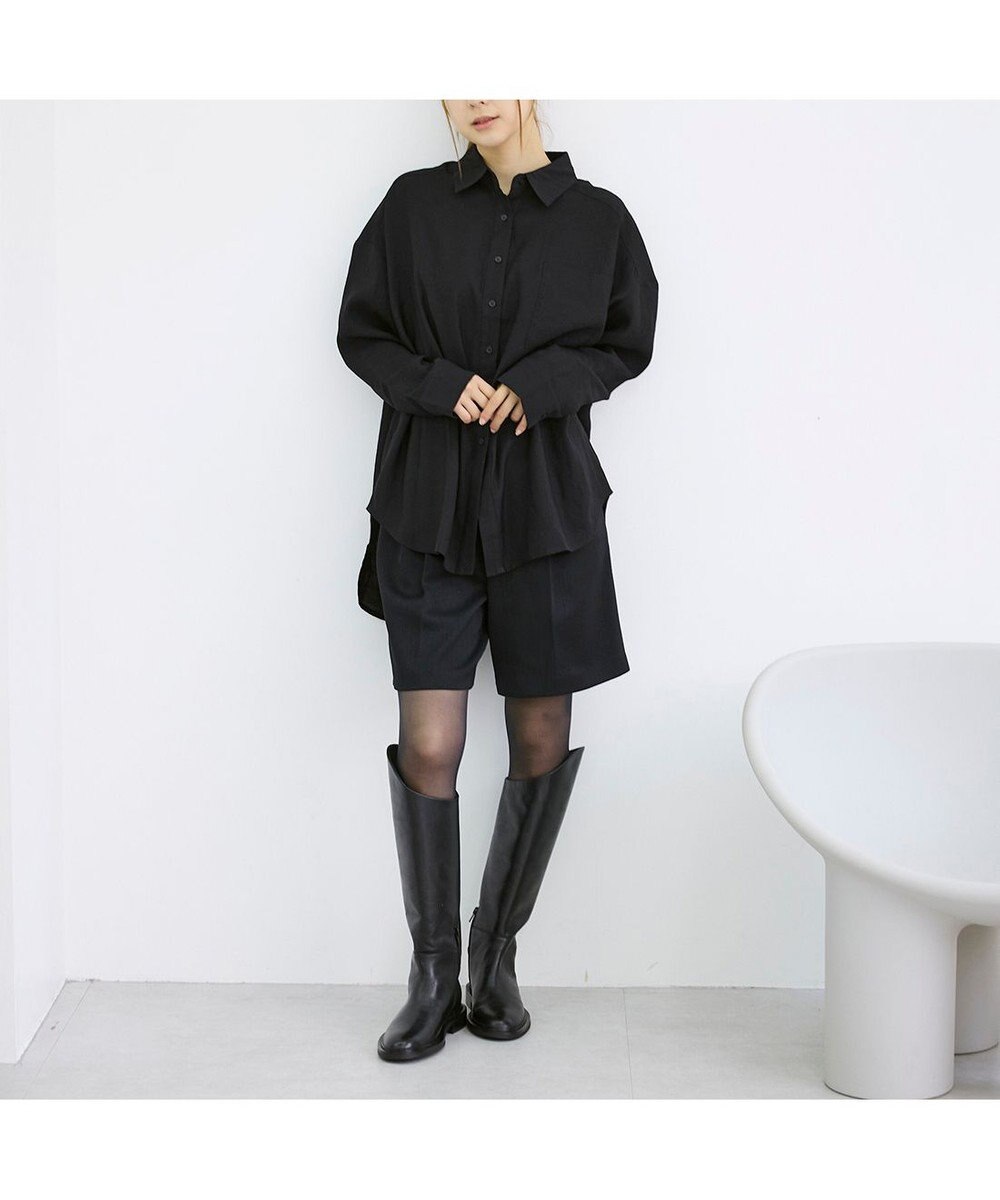 MODE ET JACOMO <carino>レザーロングブーツ 