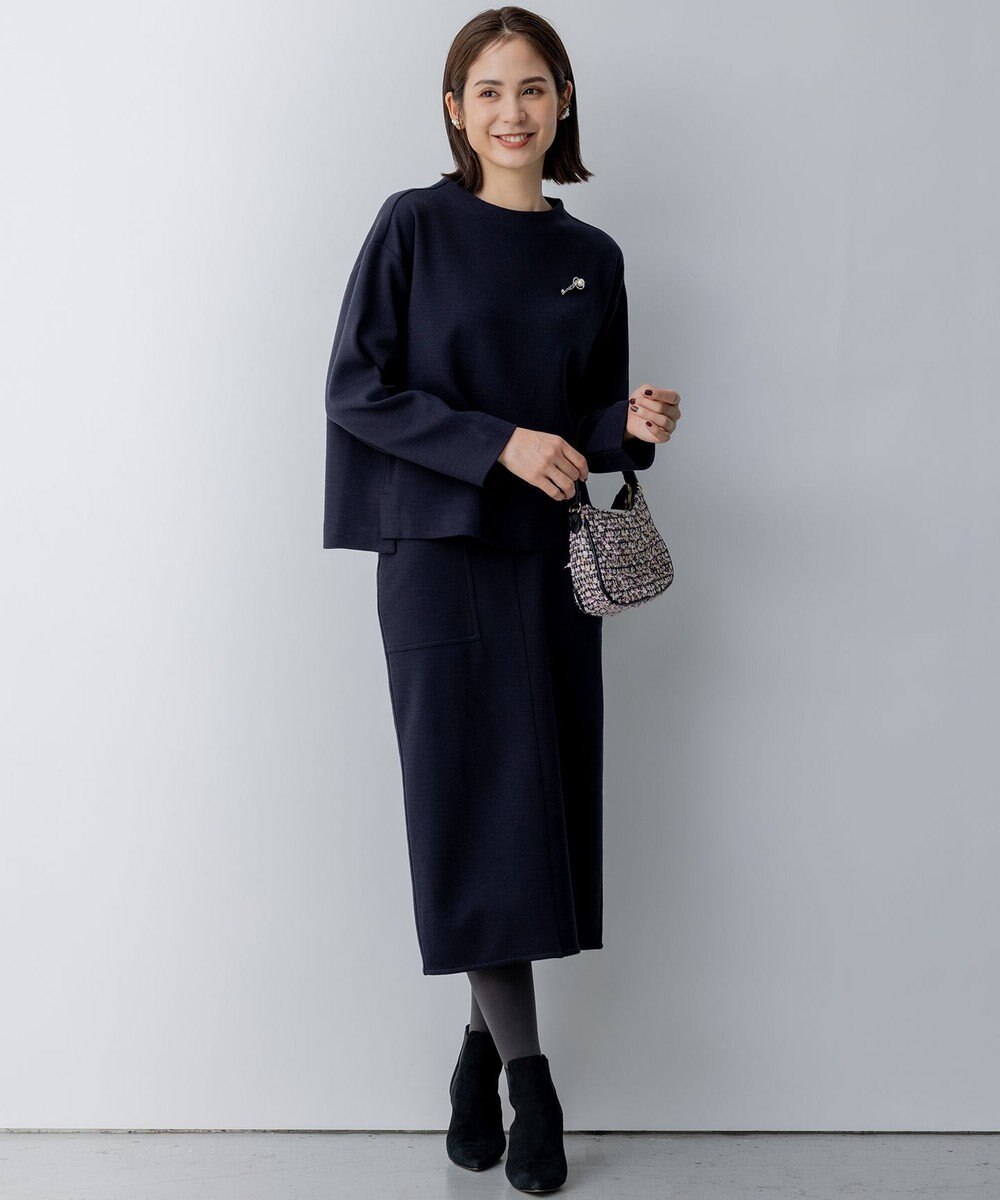 組曲 S 【WEB限定・2SET】ウールジャージーセットアップ 