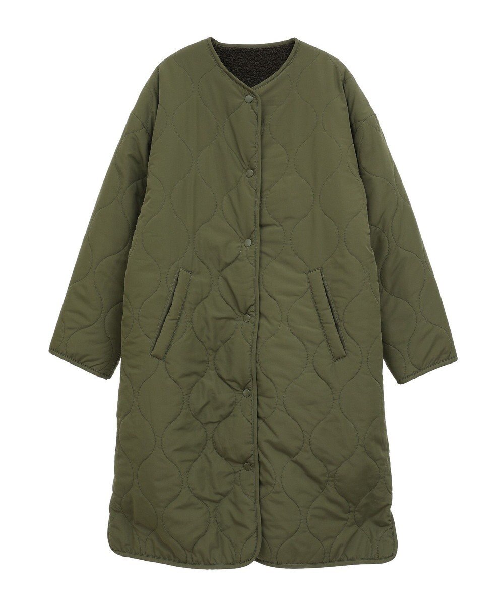 AMERICAN HOLIC 【WEB限定】あったかリバーシブルキルティングコート 