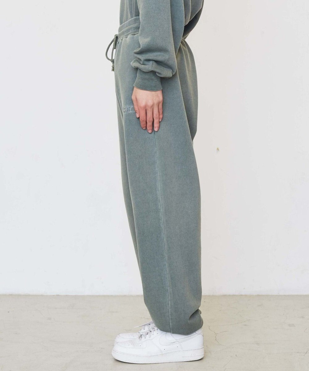 WEGO ピグメントロゴスウェットパンツ 