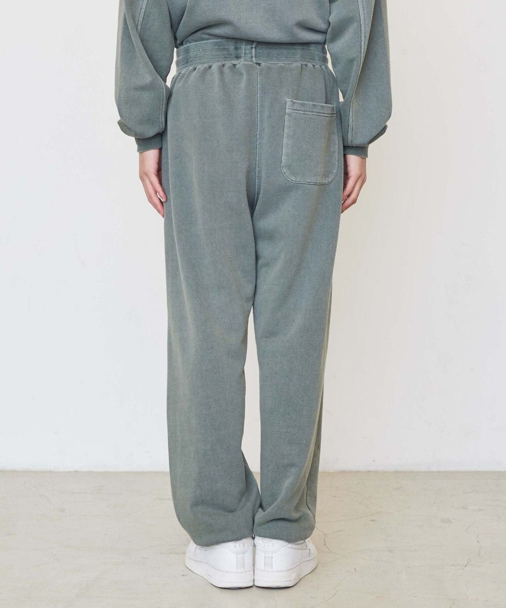 WEGO ピグメントロゴスウェットパンツ 