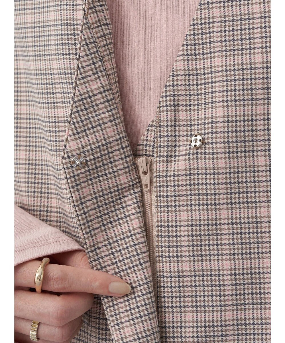 earth music&ecology フロントジップジャンスカ 