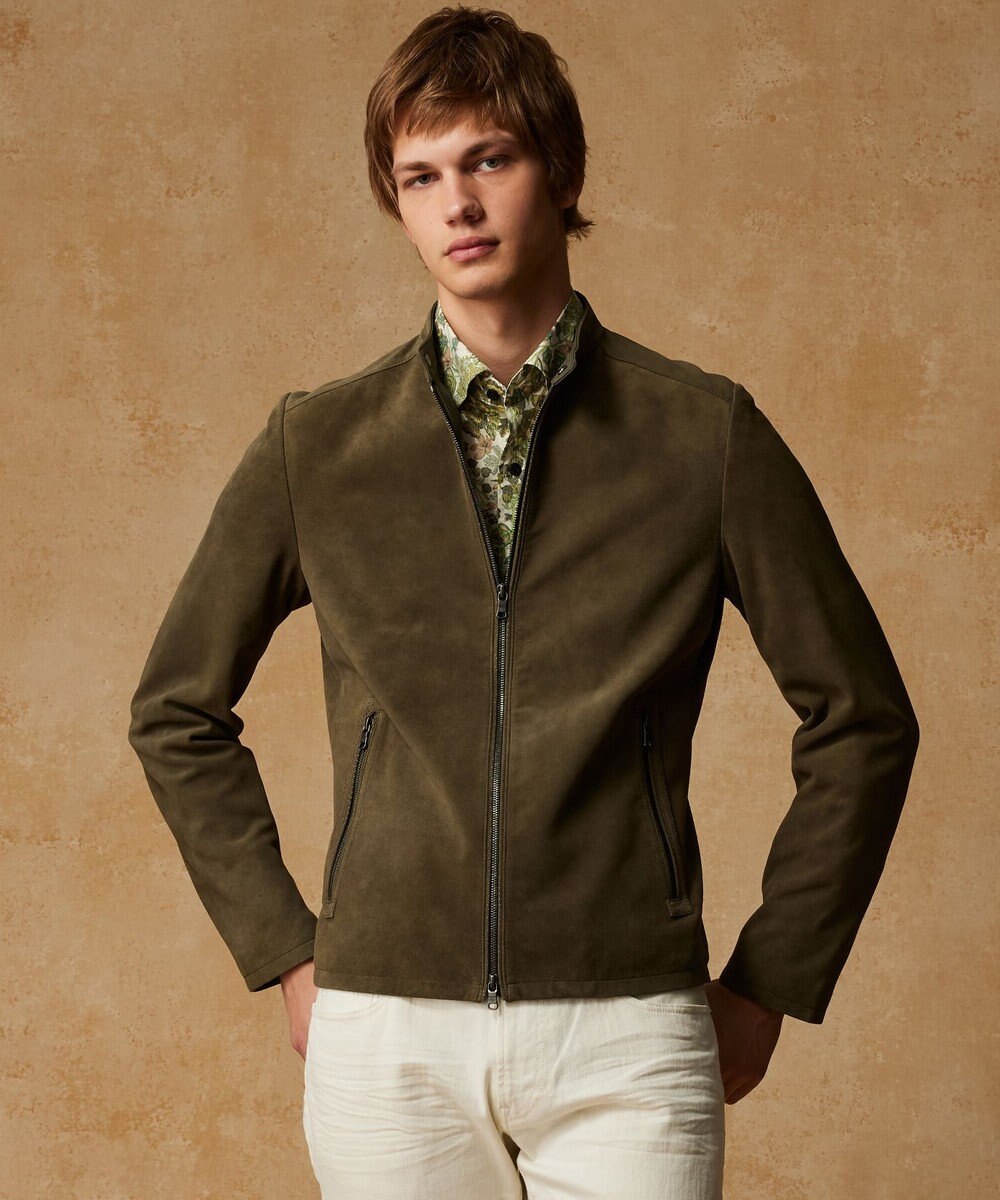 JOSEPH ABBOUD リバティプリント シャツ 