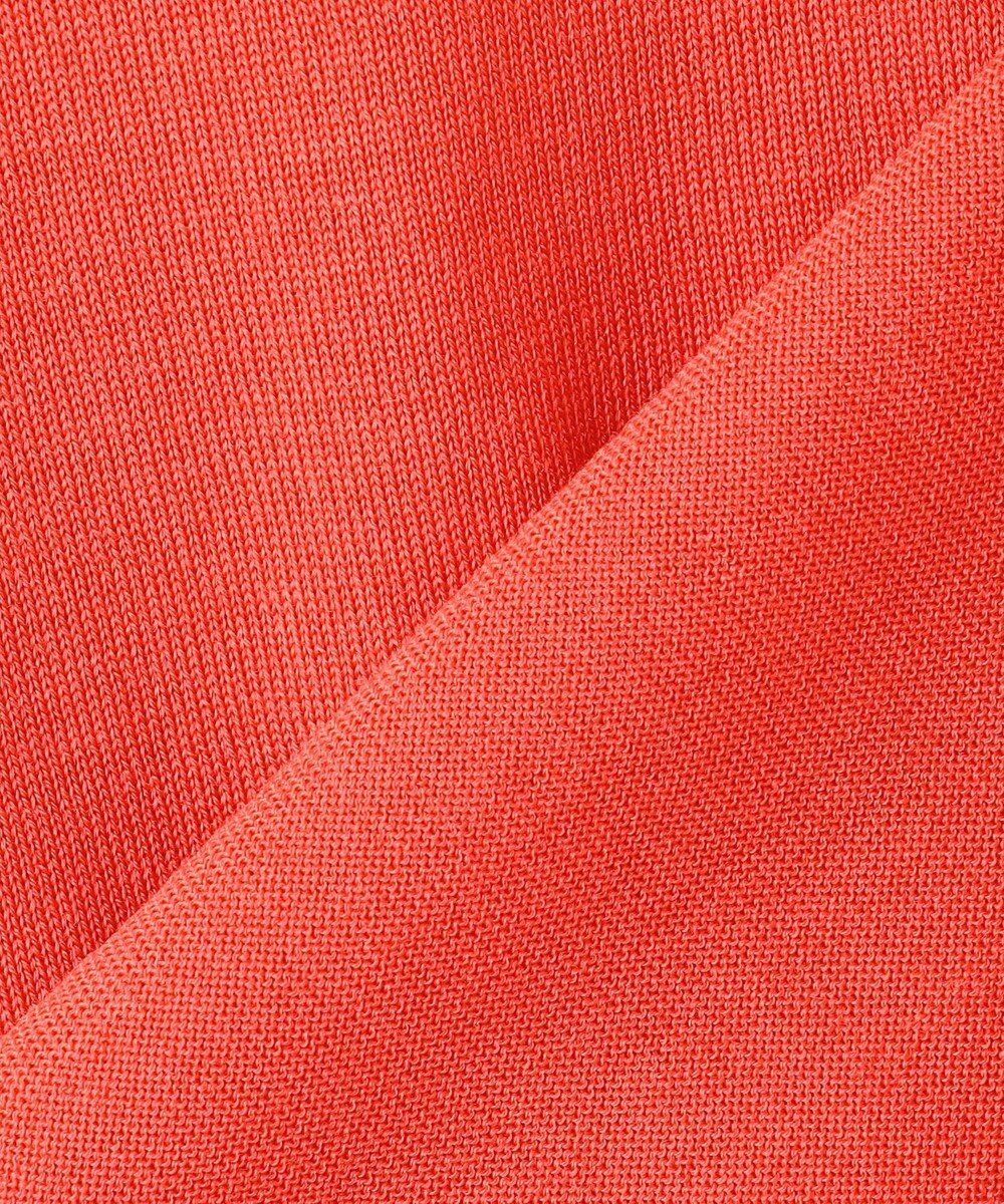 23区 S 【洗える】サステナブルウール モックネック 5分袖 ニット 