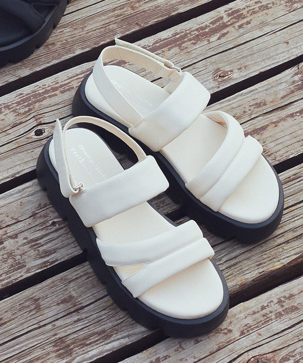 earth music&ecology ＯＲｉｅｎｔａｌ　ＴＲａｆｆｉｃ　パデットサンダル 