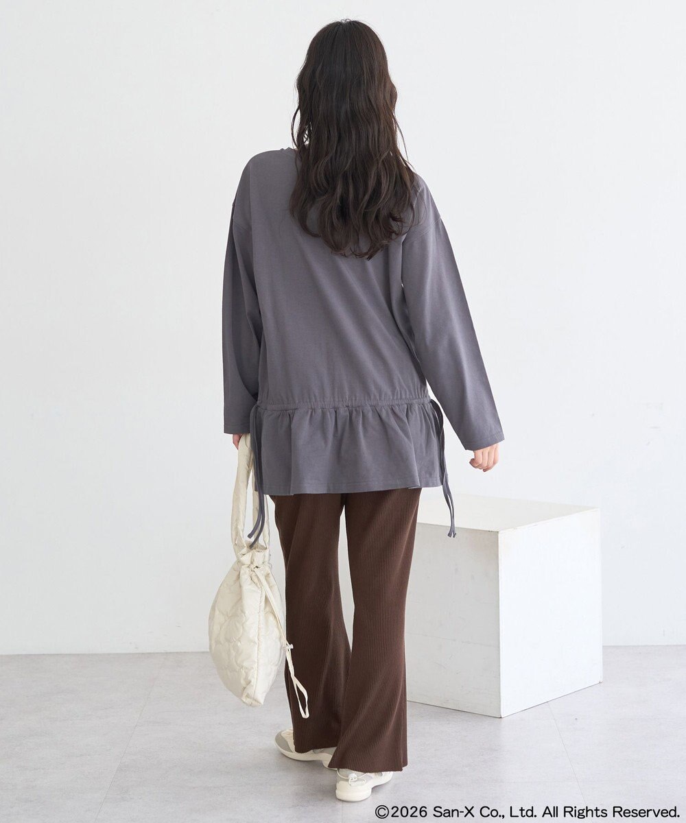 earth music&ecology 【予約】リラックマ×earth ブラウジングロンT 