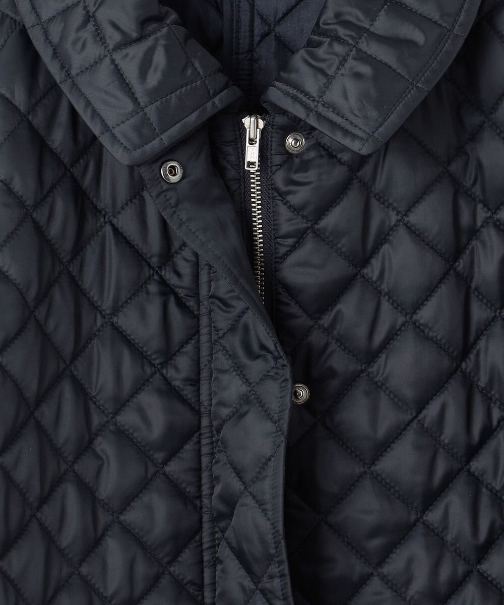 #Newans 【セレモニーにも】〈亀恭子さんコラボ〉キルティングロングコート 