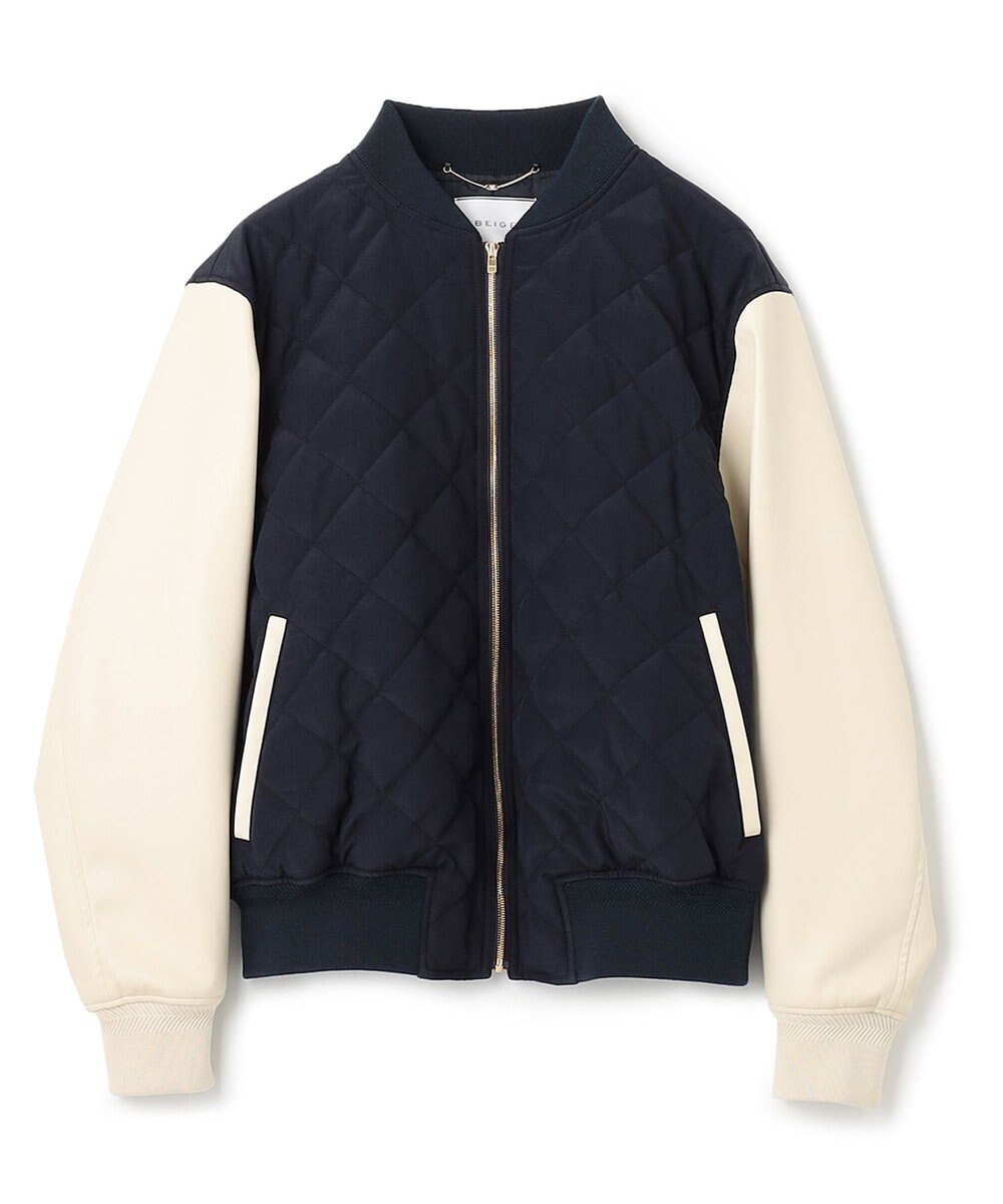 BEIGE， PEONY / スタジアムジャンパー 