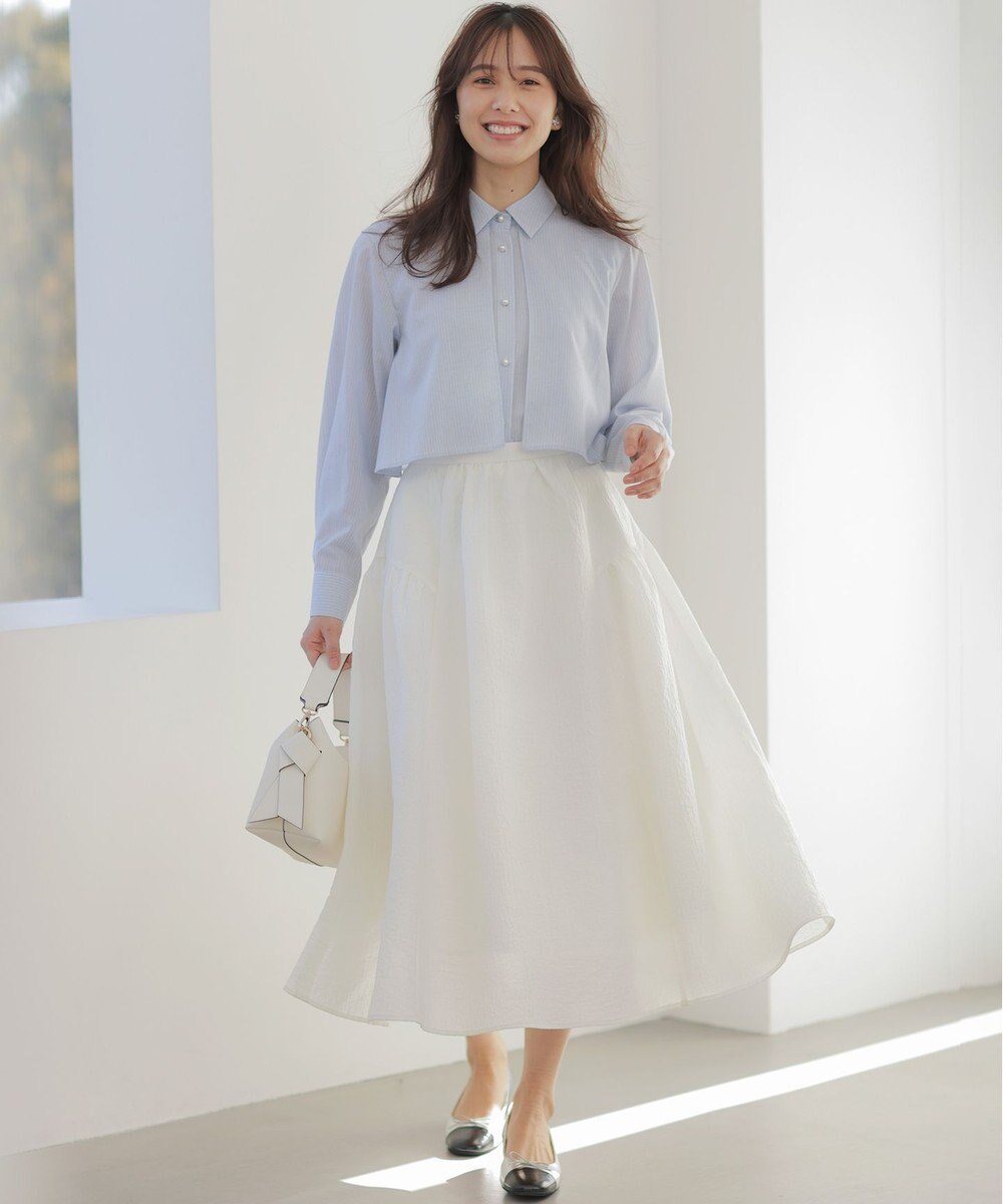 組曲 【WEB限定】シアージャカード スカート 
