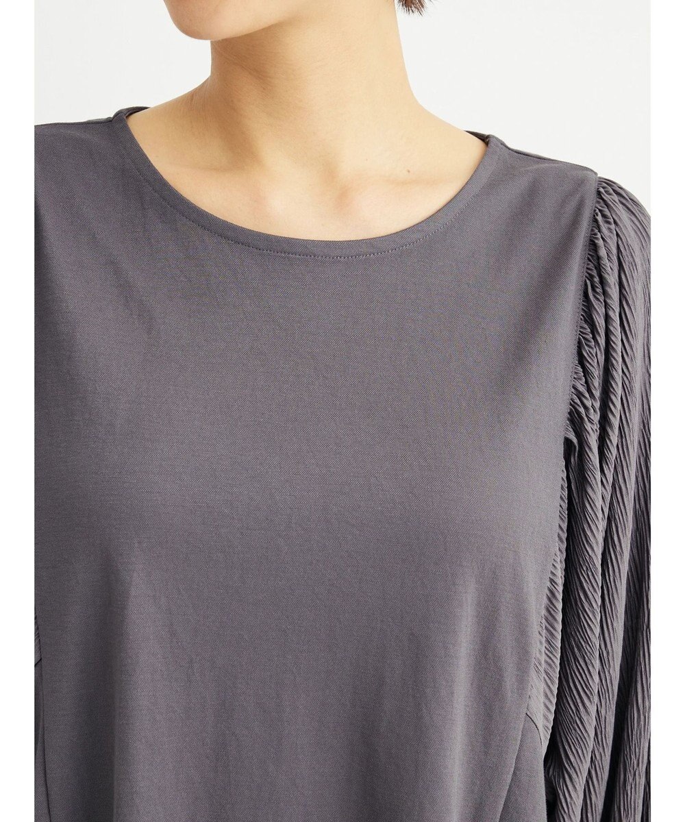 Green Parks ボリューム袖切替プルオーバー 