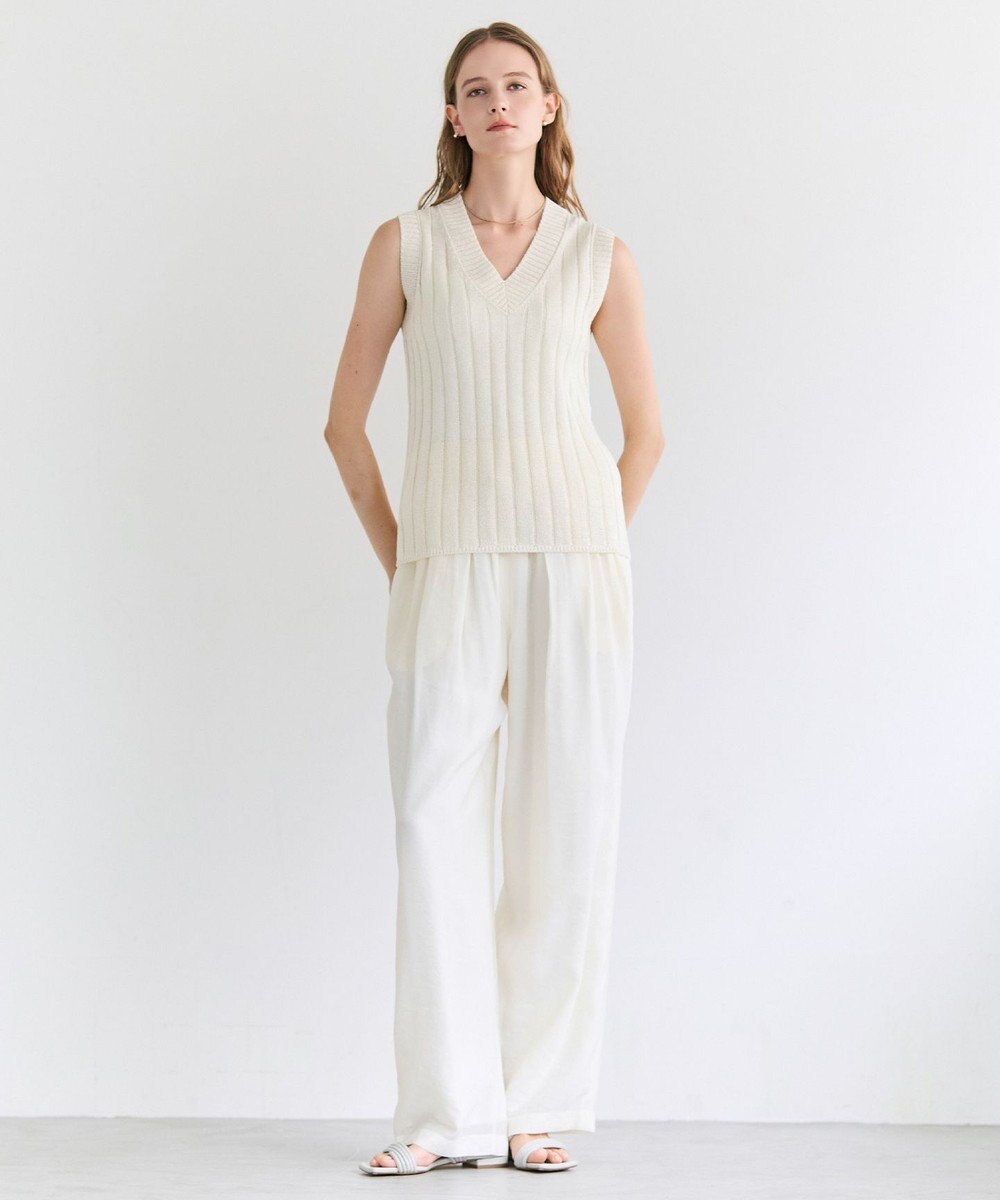 BEIGE， SERAPHIN / ライトシアー イージーワイドパンツ 