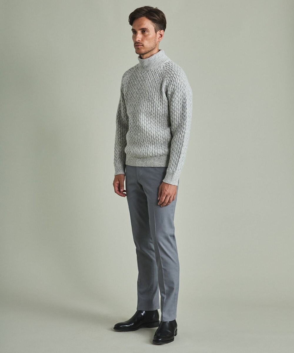 GOTAIRIKU 【LANEROSS】ミドルゲージモックネック ニット 