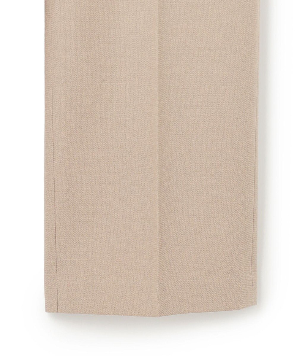 BEIGE， BUNNELL / ウールタブボタンストレートパンツ 