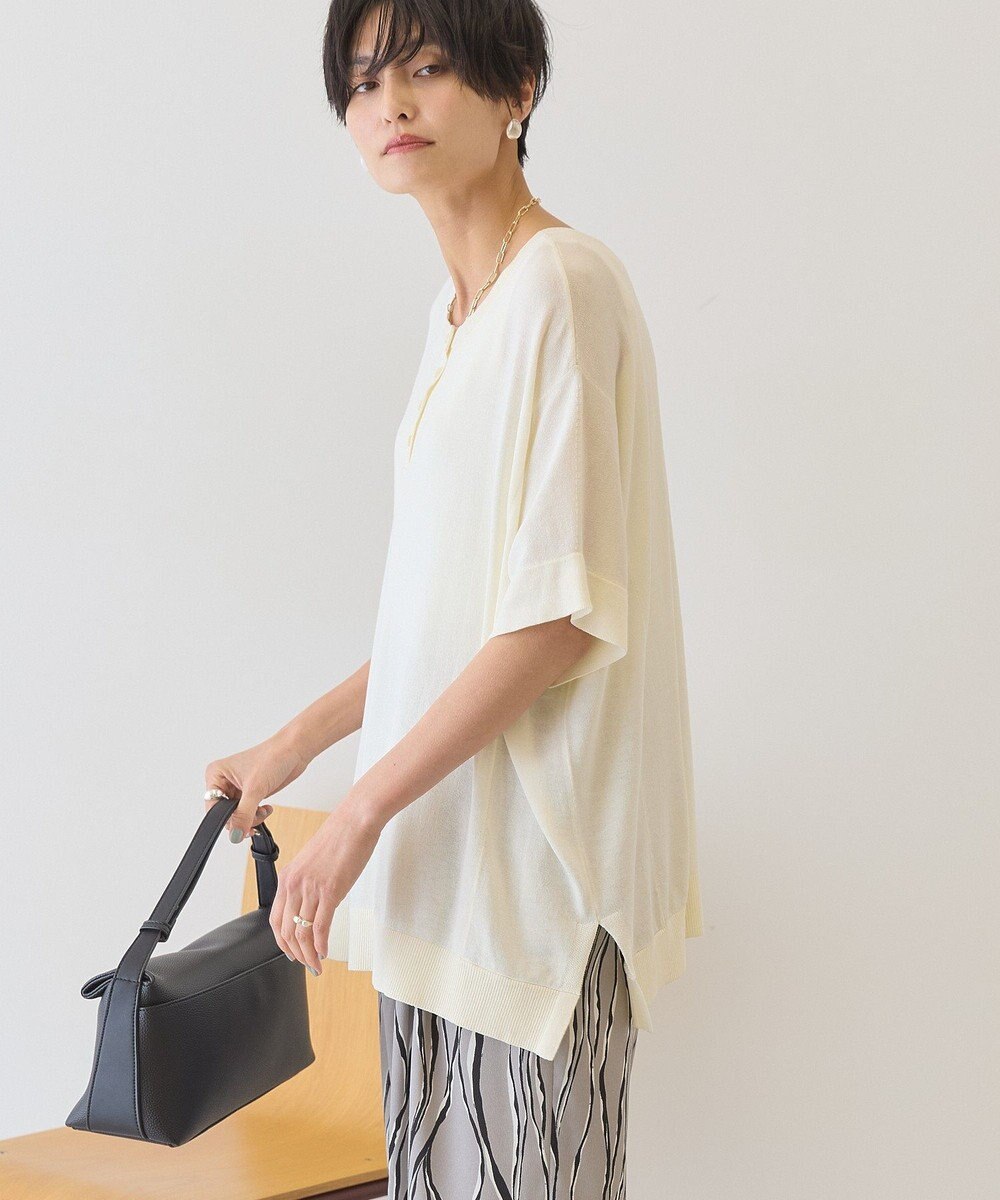 AMERICAN HOLIC 【前後2WAY】ポンチョニット 