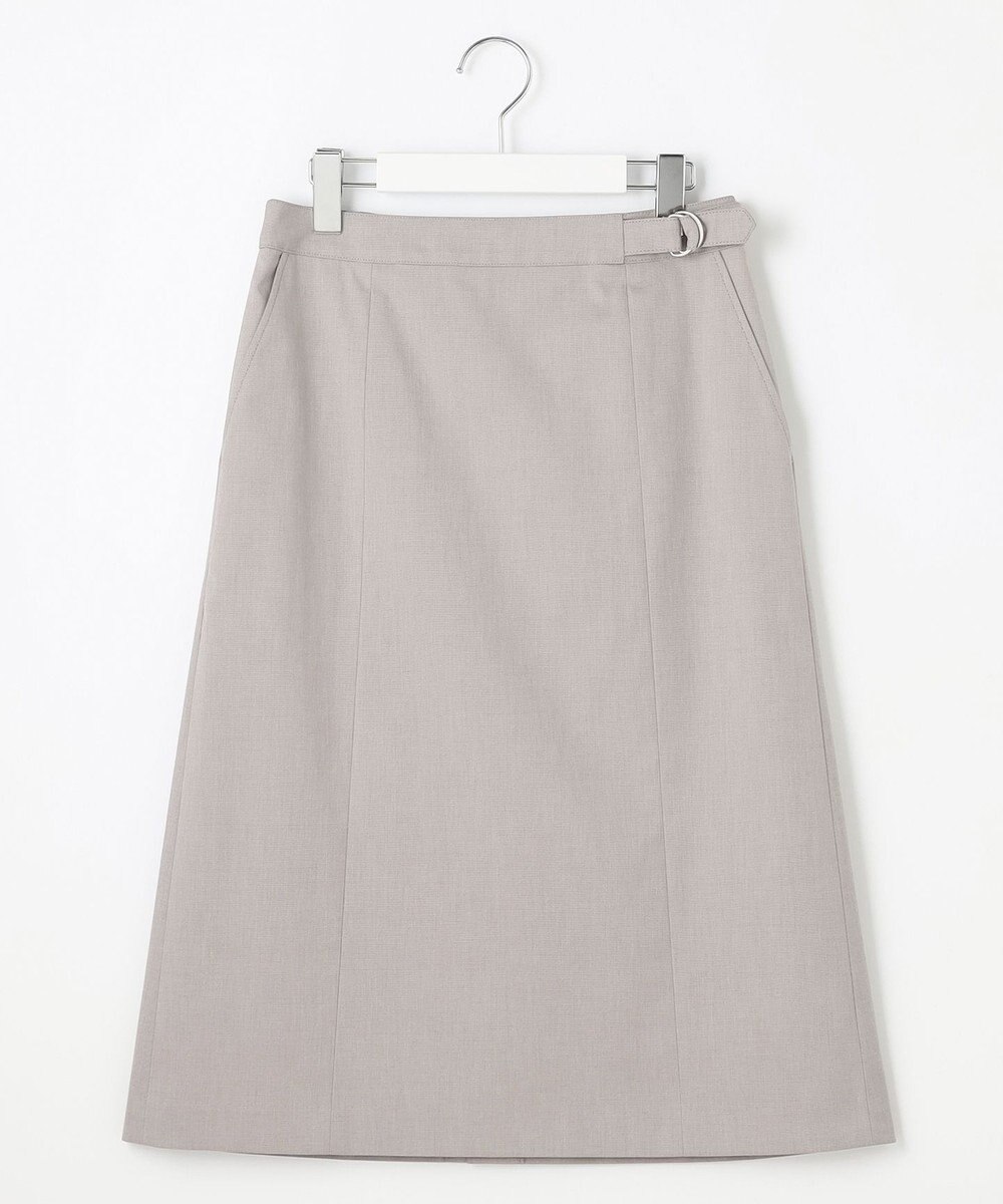 J.PRESS LADIES 【セットアップ対応・洗える・撥水】コットンFITTY スカート 