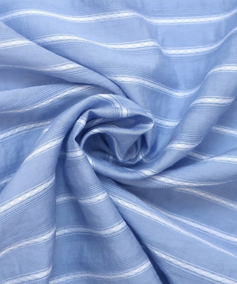 Tiaclasse 【洗える】ランダムボーダーチュニックブラウス 