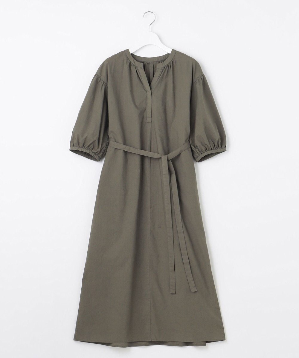 自由区 【洗える・XSサイズあり】タイプライターピースダイ ワンピース 