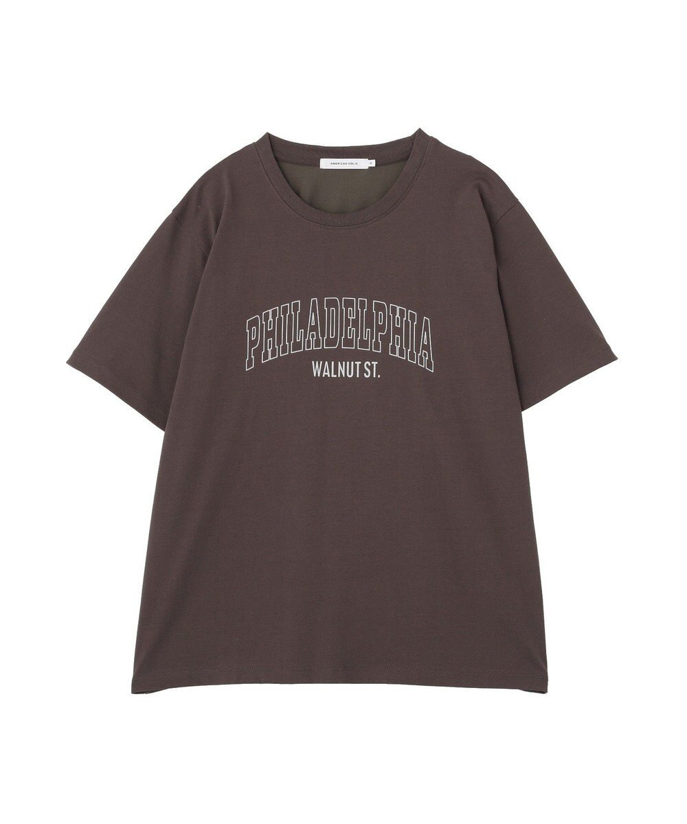 AMERICAN HOLIC 【マルチ機能】カレッジロゴＴシャツ 