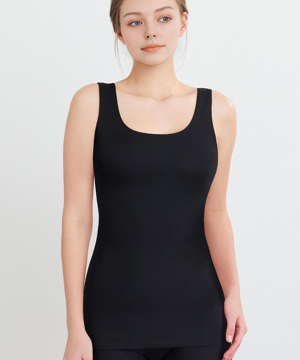 WACOAL あったかインナー 【ふんわりあったか】 ノースリーブ 天綿オーガニックを使用 あたたかい ムレにくい しなやかでやわらかい レディース CLB610 /ワコール 