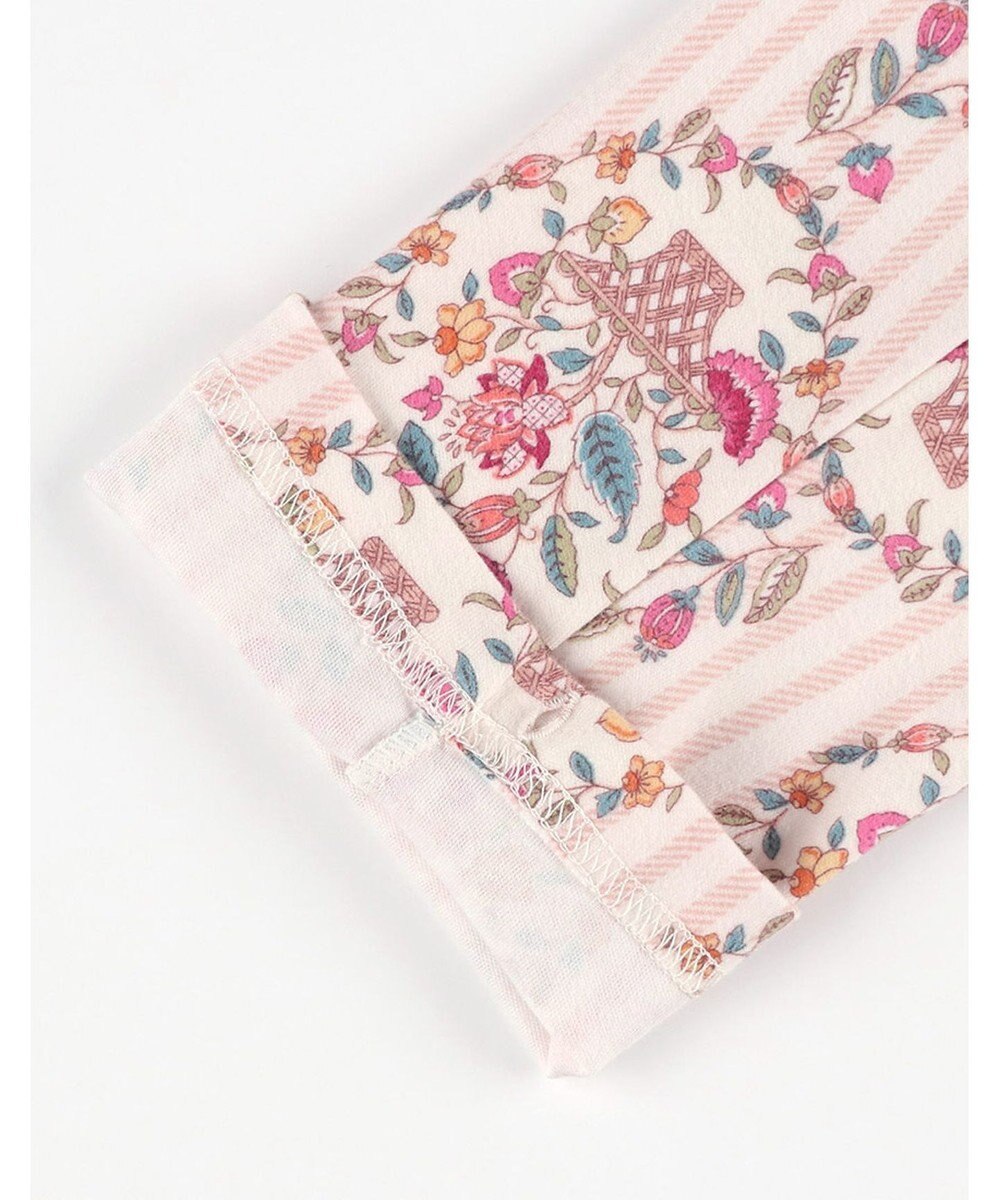 WACOAL ワコール_リラックス＆スリープ パジャマ 長袖 長ズボン 綿100％(本体) スムース素材 上下セット 前開き ミントン NDW417 /ワコール 