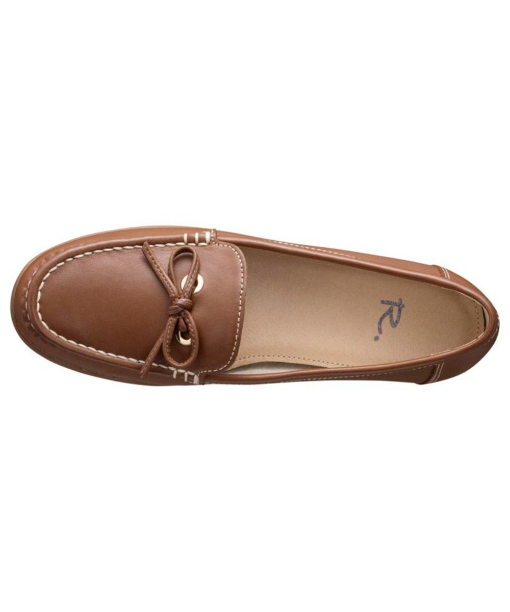 REGAL FOOT COMMUNITY 【アールドット】S05C リボン付きフラットシューズ フラットシューズ 