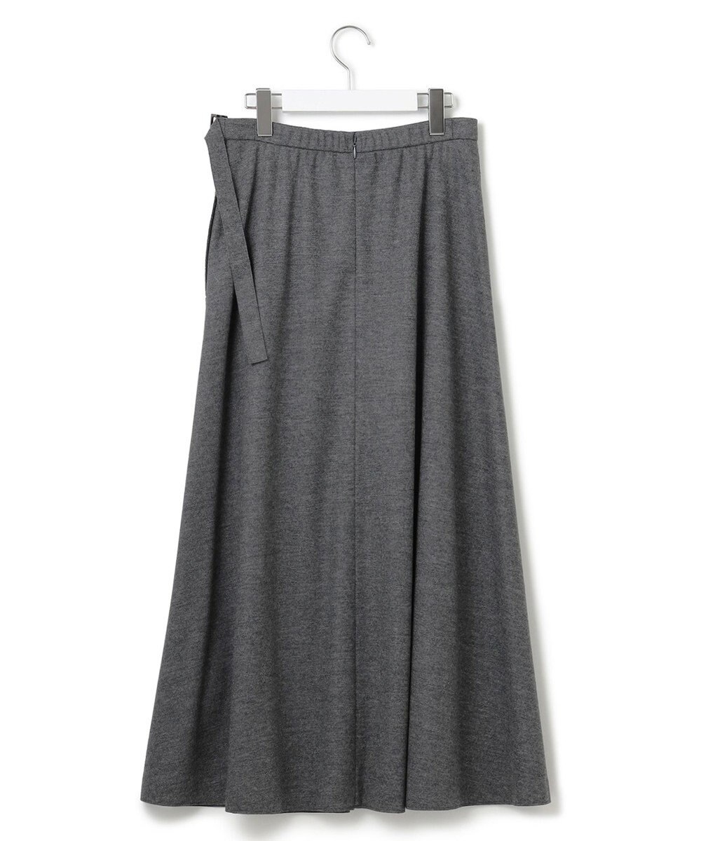 23区 L 【洗える】ウールミルドジャージー フレアスカート 