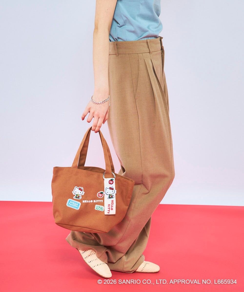 OP／FILA 【Ocean Pacific×ハローキティ】キャンバスミニトートバッグ 