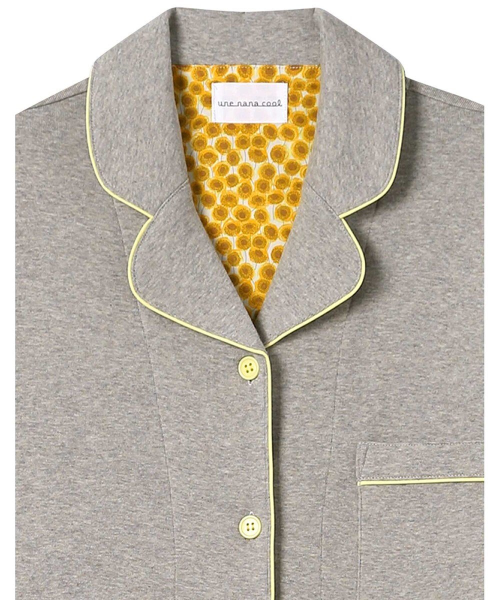 une nana cool 【綿100%】やわらか杢フライスパジャマ MADE WITH LIBERTY FABRIC 