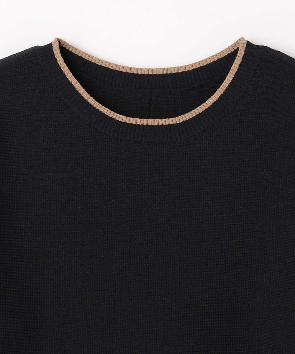 ANY L 【2SET】バイカラーニット×スエードスカートセット 