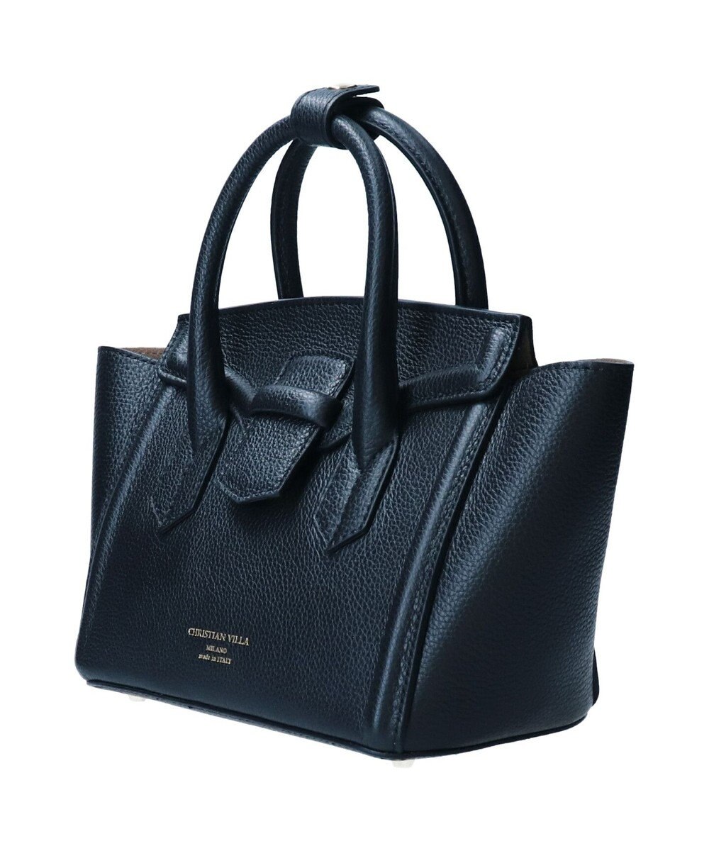 INTER-CHAUSSURES 【Christian Villa】ベーシックスモールハンドバッグ 