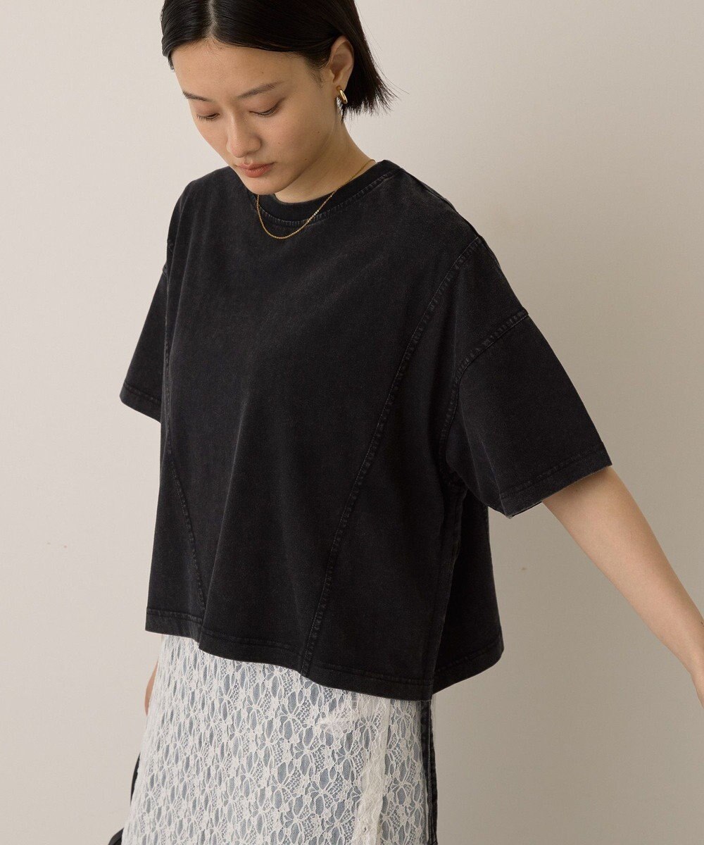 AMERICAN HOLIC ドロストピグメントショートＴシャツ 