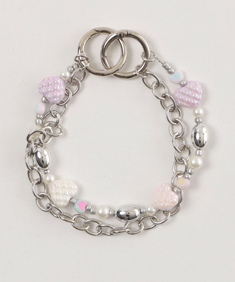 WEGO 2wayチェーンビーズモチーフストラップ 