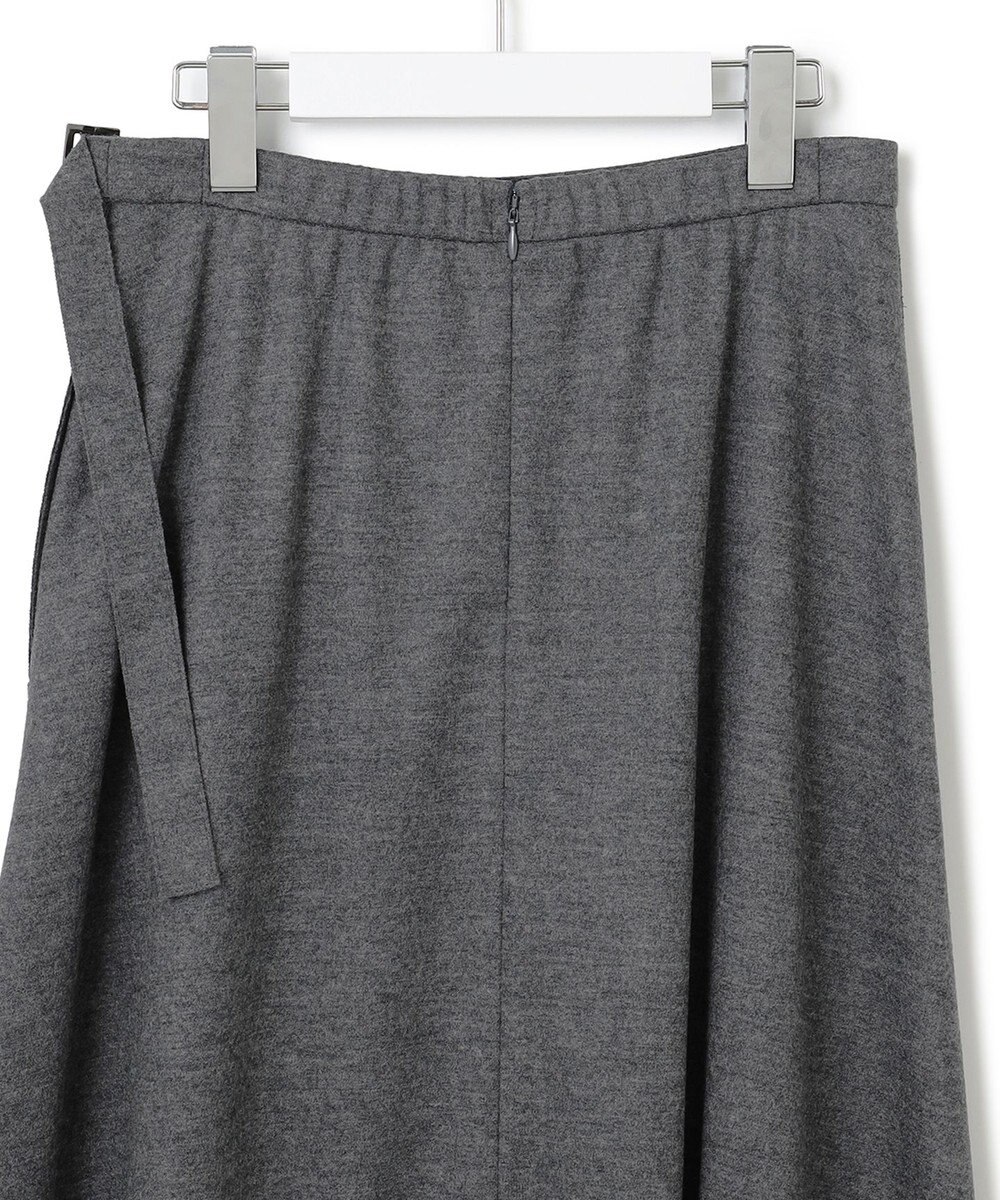23区 L 【洗える】ウールミルドジャージー フレアスカート 