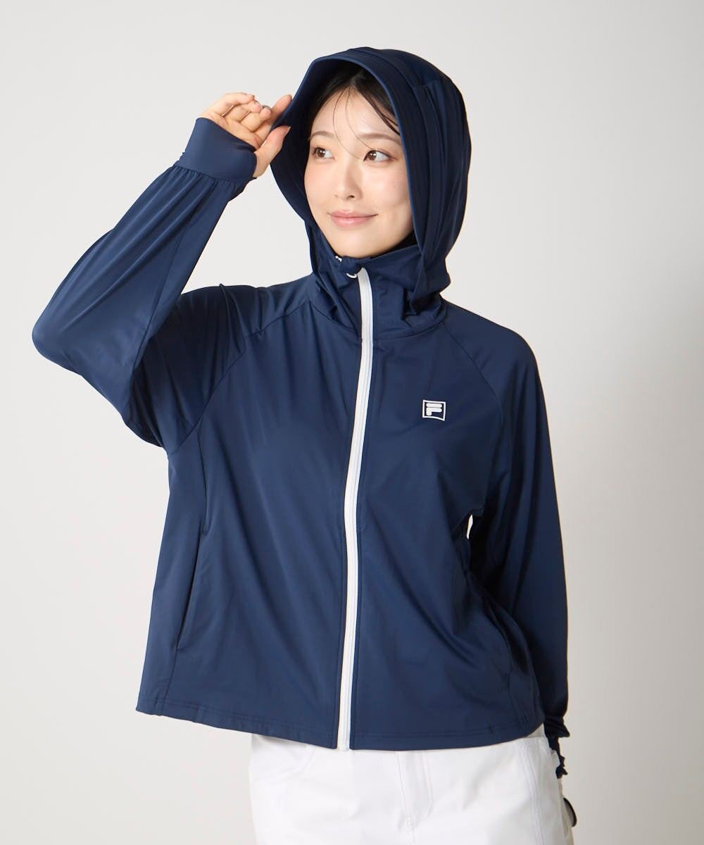 FILA GOLF／marie claire 【FILA GOLF】スーパーナイロンクール｜超接触冷感UVパーカー 