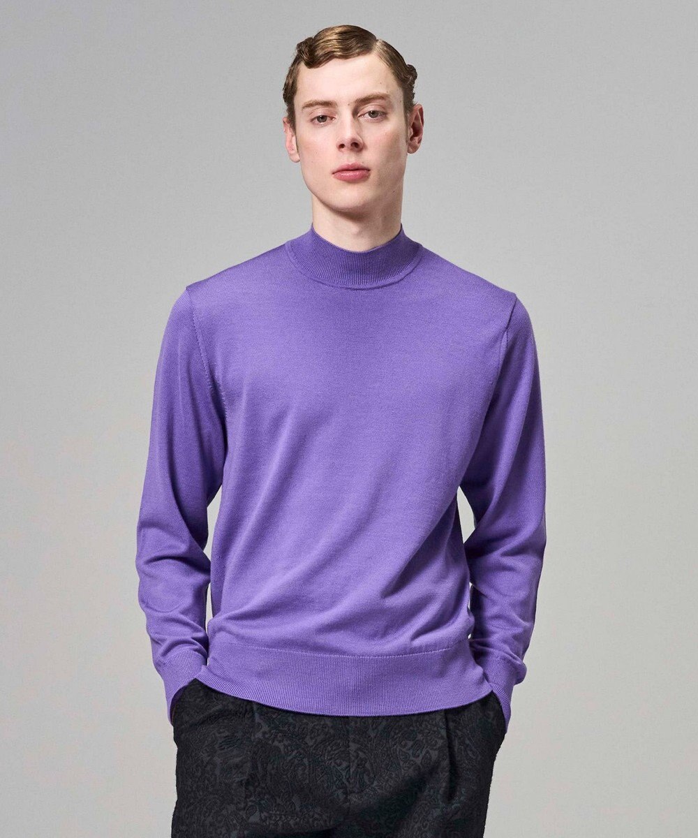 JOSEPH HOMME 【HIGH GRADE LINE】ヤマガタメリノ　モックネックニット 