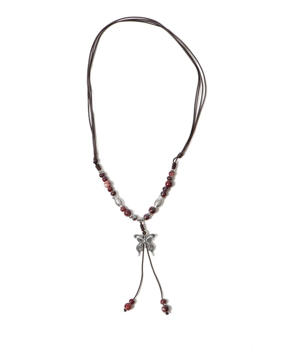 WEGO Lバタフライビーズネックレス 