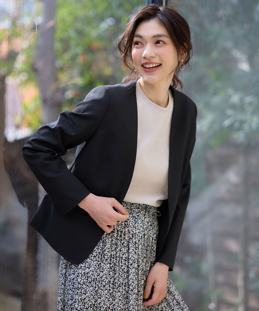 ANY 【WEB・一部店舗限定】【ストレッチ/UVケア/接触冷感】イージィケアストレッチジャケット 