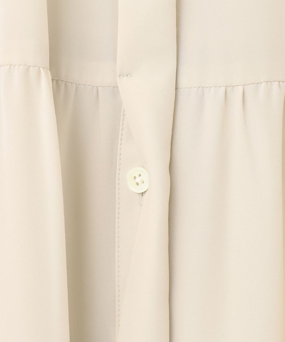 自由区 L シルキータッチティアード ドレス 