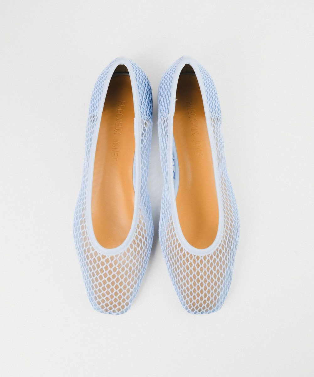 BONTRE 【PRECIEUX JOUET/プレシュウジュエ】メッシュインチュールパンプス/029PJ 