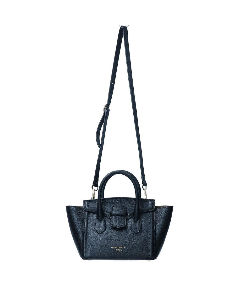INTER-CHAUSSURES 【Christian Villa】ベーシックスモールハンドバッグ 